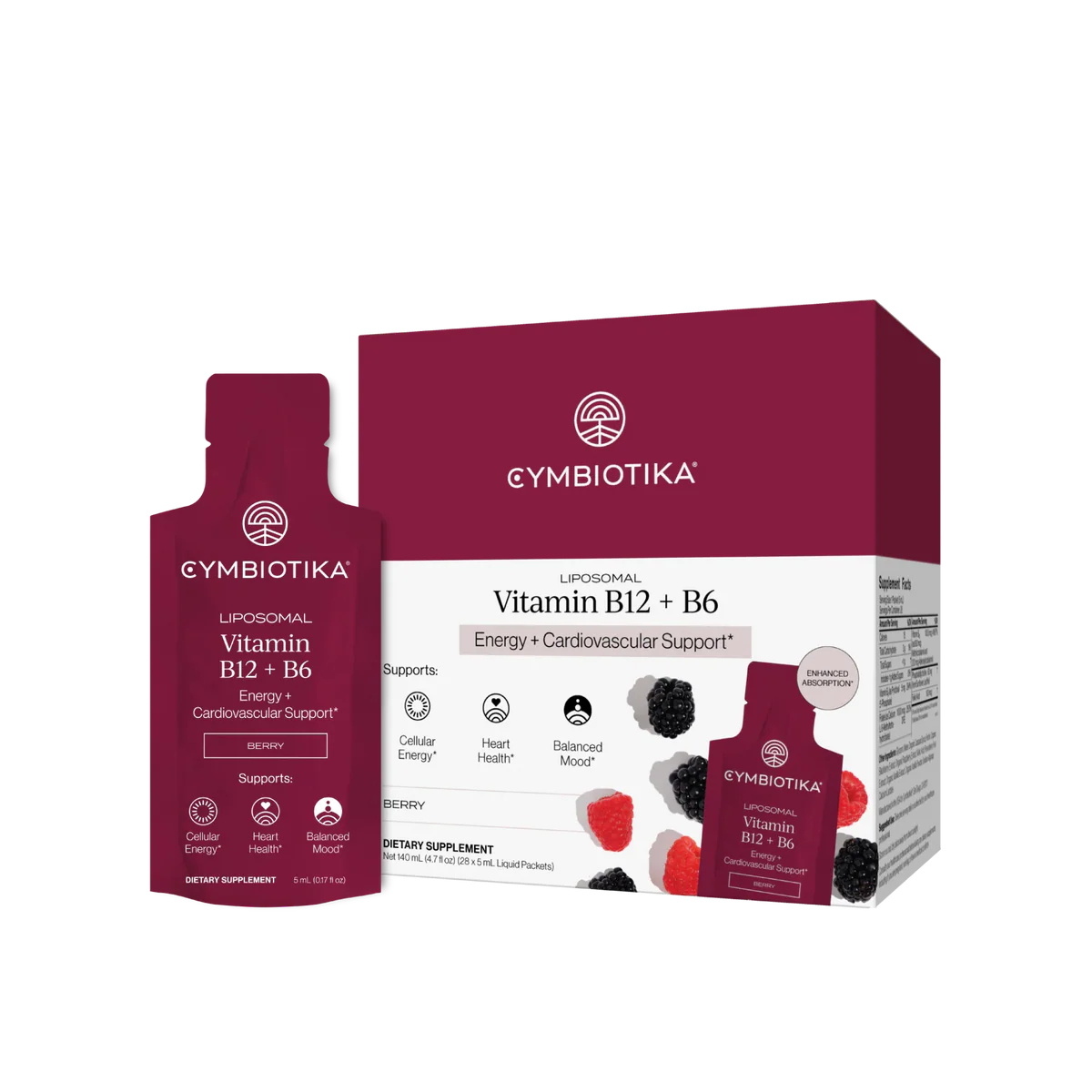 Liposomal Vitamin B12 + B6 | Single Pouch