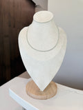 Glass & Gold Plated Hardware Necklace